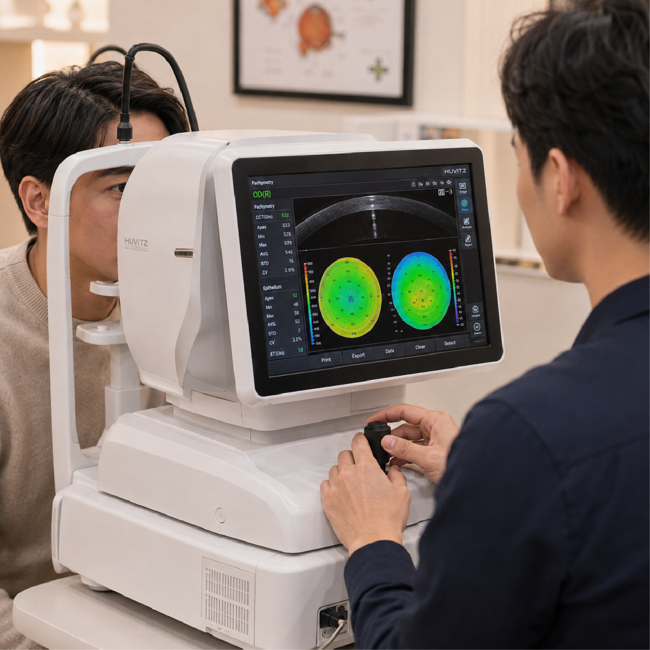 Pachymetry (Cornea Thickness Measurement)